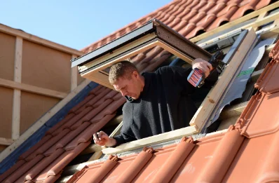 Pose de fenêtres de toit Velux à Buanes